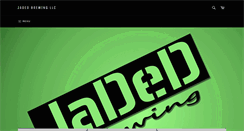 Desktop Screenshot of jadedbrewing.com